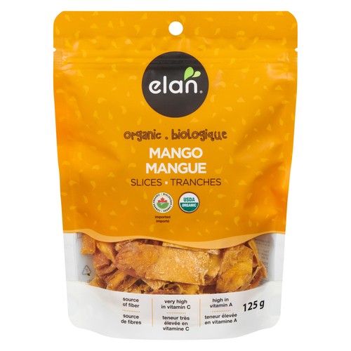 Elan Organic Mango Slices 125 g