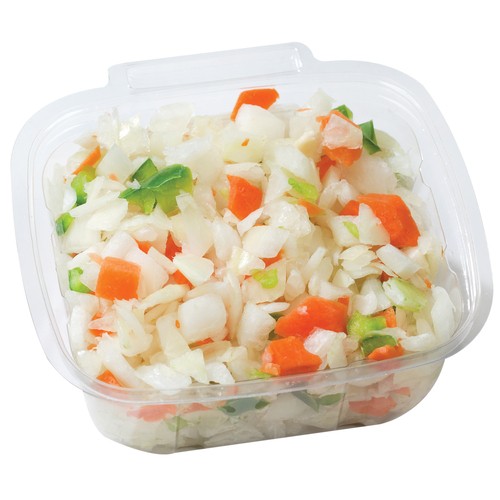 Trinity Mix Onions Carrots Green Peppers