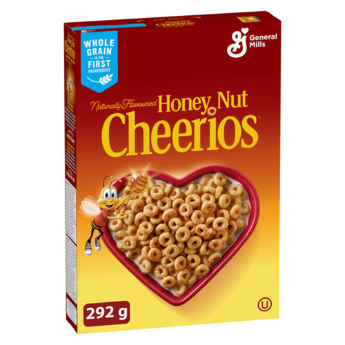 Cheerios Cereal Naturally Flavoured Honey Nut 292 g