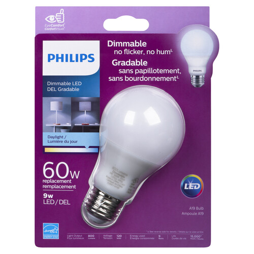 Philips 9W LED Daylight Light Bulbs 1 EA