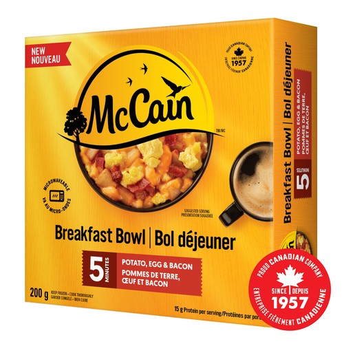 McCain 5 Minute Potato Egg and Bacon Breakfast Bowl 200 g