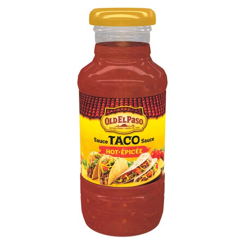 Old El Paso Taco Sauce Hot 215 ml