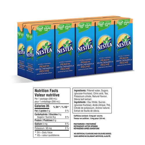 Nestea Iced Tea Peach 10 x 200 ml