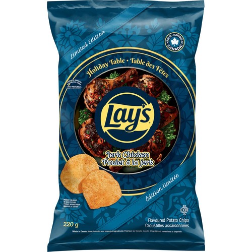 Lay’s Potato Chips Jerk Chicken Flavoured 220 g