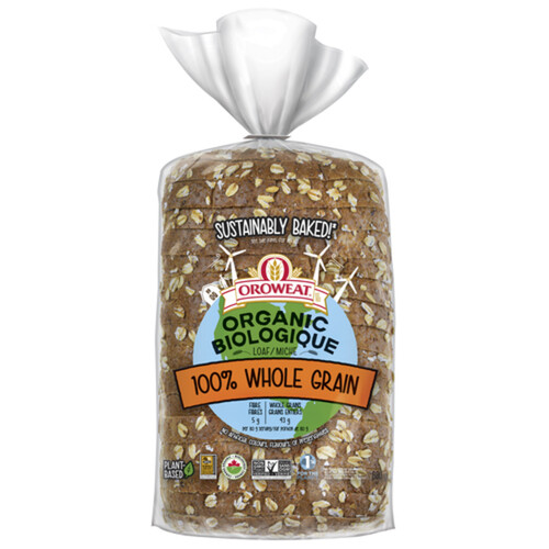 Oroweat Organic Whole Grain Bread 680 g