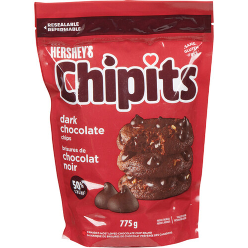 Hershey's Gluten-Free Chipits Dark Chocolate Chips 775 g