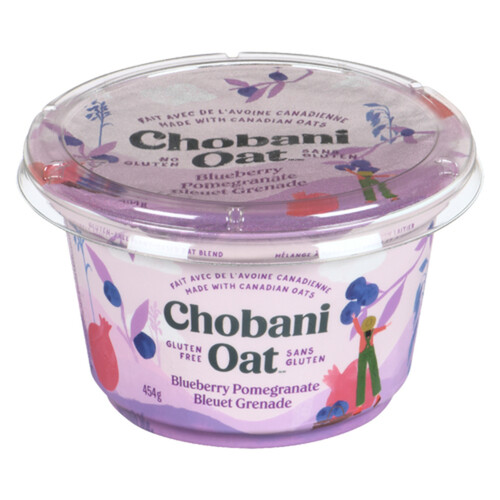 Chobani Gluten-Free Oat Cup Blueberry Pomegranate 454 g