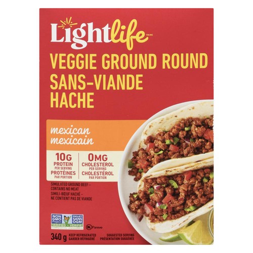 Lightlife Plant Based Smart Ground Meat Mexican 340 g