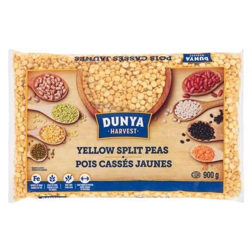 Dunya Harvest Split Peas Yellow 900 g