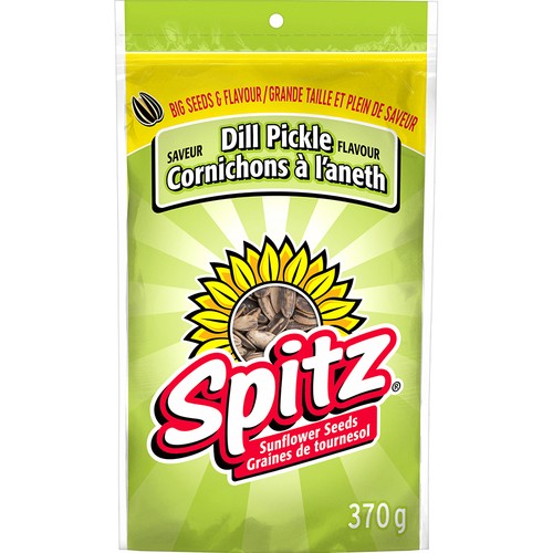 Spitz Sunflower Seeds Dill Pickle Flavour 370 g