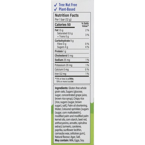 Little Bites Peanut-Free Mini Granola Bars Party Cake 96 g