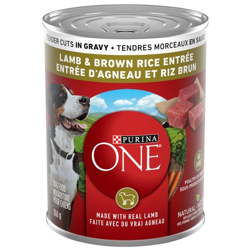 Purina ONE Wet Dog Food Tender Cuts In Gravy Lamb & Brown Rice Entre 368 g