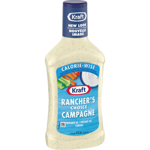 Kraft Rancher's Choice Dressing Calorie Wise 475 ml Voilà Online Groceries & Offers