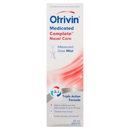Otrivin Complete Cold & Allergy Nasal Spray 20 ml