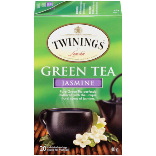 Twinings Of London Jasmine Green Tea 20 Tea Bags 