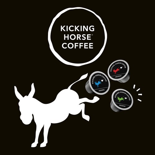 Kicking Horse Coffee Pods Happy Camper Medium Roast 24 K-Cups 276 g