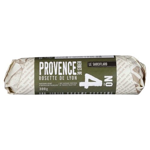 Le Sauciflard Salami No. 4 Herbs De Provence Rosette De Lyon 300 g