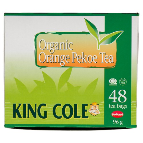 King Cole Organic Tea Orange Pekoe 48 EA