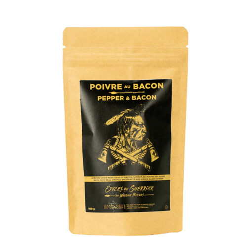 Warrior Blends Pepper Bacon Mix Spices 100 g