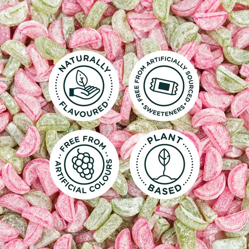 SmartSweets Candy Sourmelon Bites 50 g