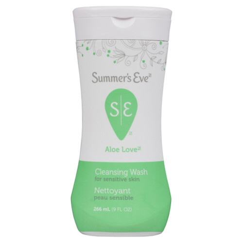 Summer's Eve Cleansing Wash Sensitive Skin Aloe Love 266 ml