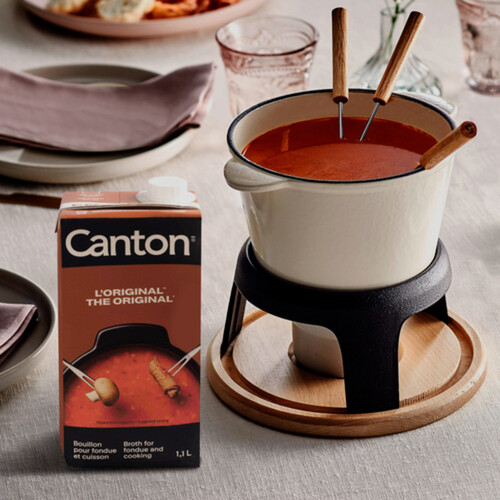 Canton Broth for Fondue and Cooking The Original 1.1 L