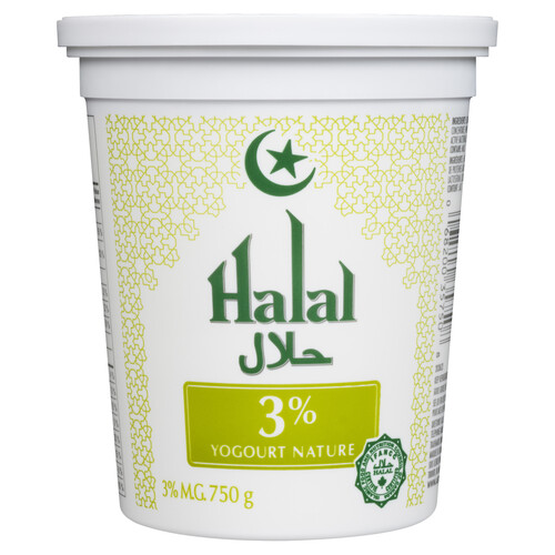 Khaas Halal Yogurt Plain 3% 750 g