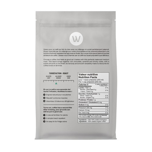 Café William Coffee Blend Instinct Medium Roast Beans 340 gg