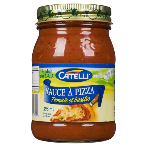 Catelli Pizza Sauce Tomato & Basil 398 mL