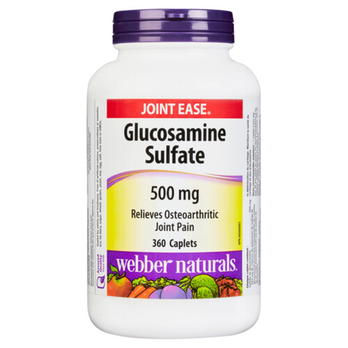 Webber Naturals Glucosamine Sulfate 360 EA