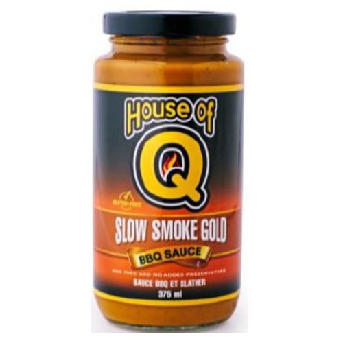 House of Q BBQ Slow Smoke Gold Sauce 375 ml