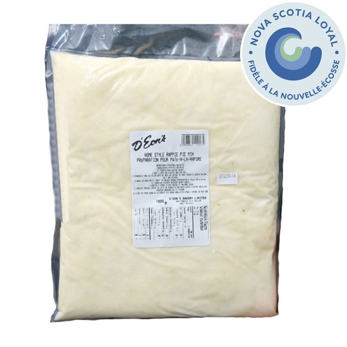 D'Eon's Bakery Frozen Rappie Pie Mix 1.8 kg