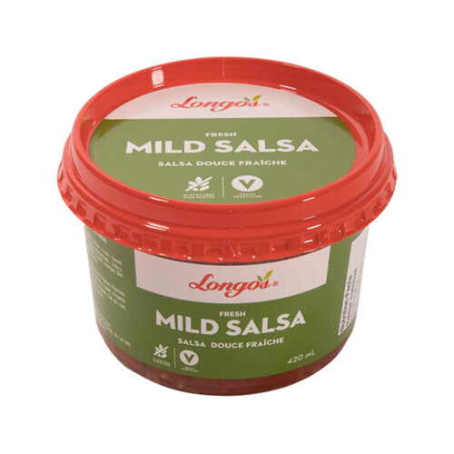 Longo's Vegetarian Fresh Salsa Mild 420 ml