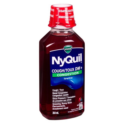 Nyquil Syrup Congestion Cough DM+ 354 ml