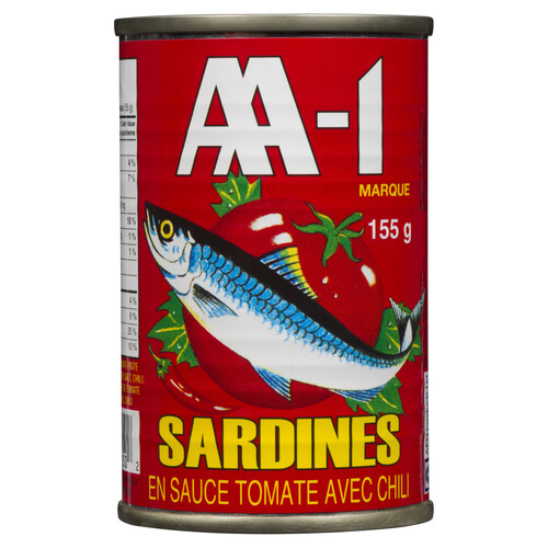 AA-1 Sardines In Tomato Sauce Hot 155 g