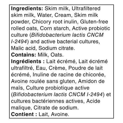 Activia Probiotics Yogurt Fiber Plain 625 g