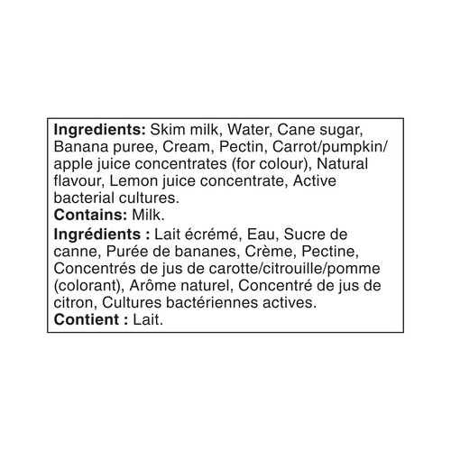 Siggi's Skyr Yogurt 2% Banana 650 g