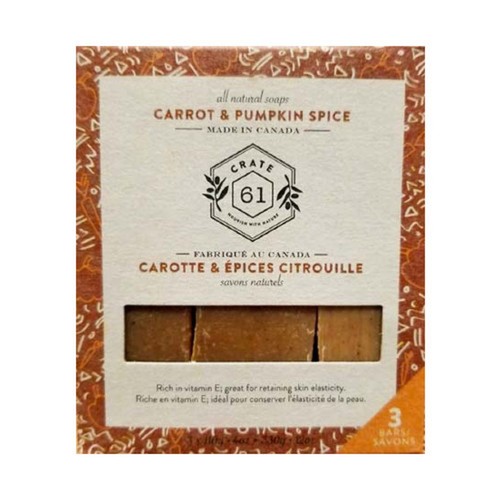 Crate 61 Carrot Pumpkin Spice Soap 110 g