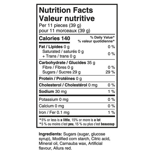 Maynards Candy Swedish Berries 315 g