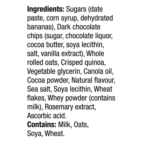 Leclerc Go Pure Cereal Bar Roasted Banana 140 g