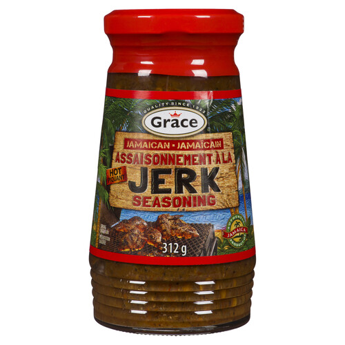 Grace Hot Jamaican Jerk Seasoning 312 g
