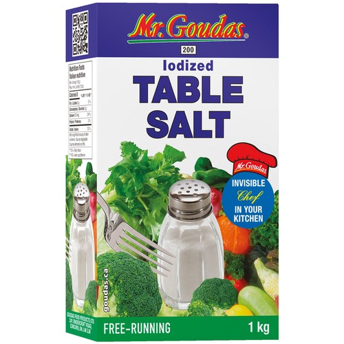Mr. Goudas Table Salt Iodized 1 kg