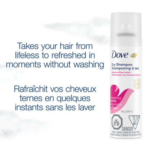 Dove Dry Shampoo Invigorating Care For In Between Washes 142 g