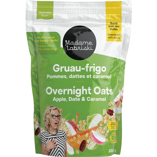 Madame Labriski Overnight Oats Apple & Caramel 250 g
