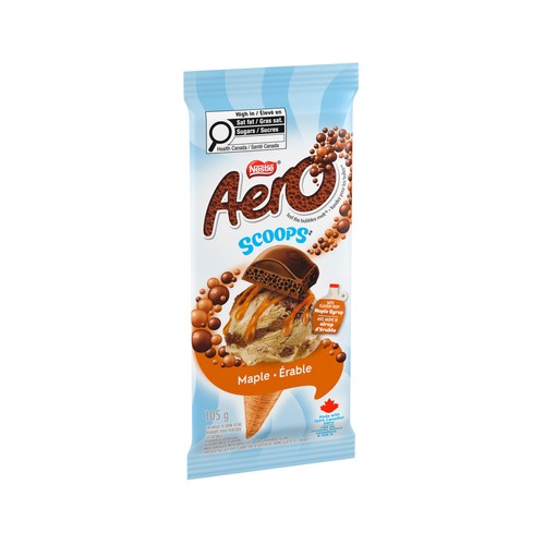 Nestlé Aero Chocolate Bar Scoops Maple 105 g