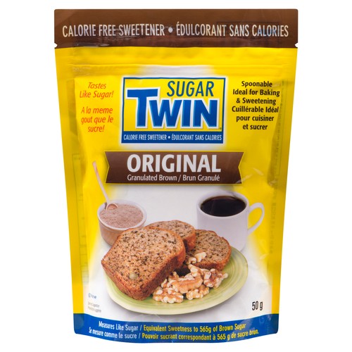 Sugar Twin Brown Sweetener Granulated 50 g