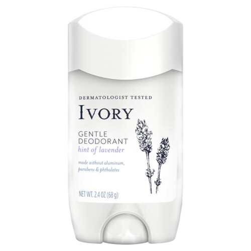 Ivory 24h Gentle Deodorant Hint of Lavender 68 g