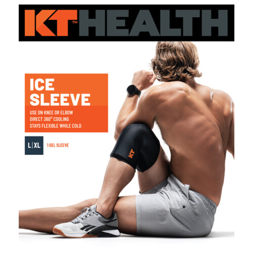 KT Tape Recovery + Ice Sleeve L/XL Ice 1 Pack