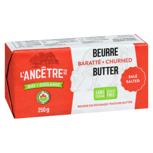 L'Ancêtre Organic Butter Salted 250 g