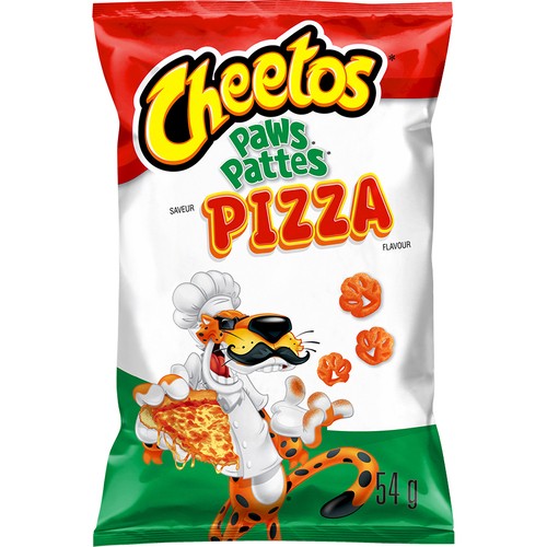 Cheetos Paws Chips Pizza Flavoured 54 g